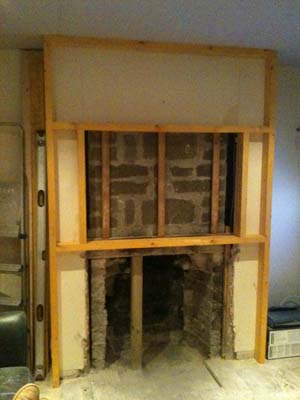 alcolve shelving during