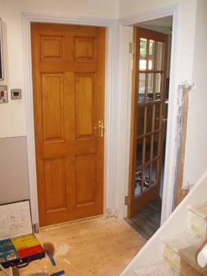 aberdeen doors and bannister before